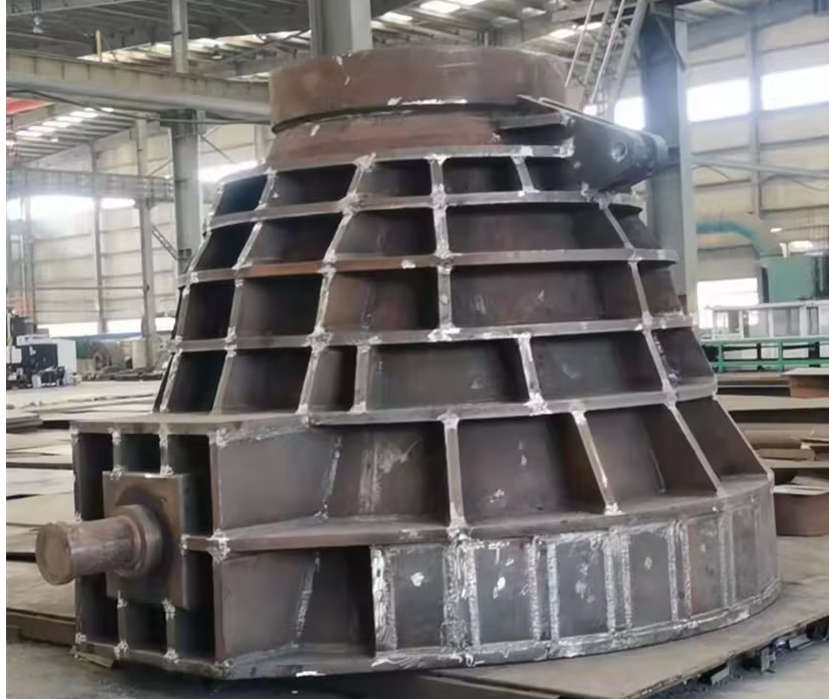 Large asphalt machine fabrication